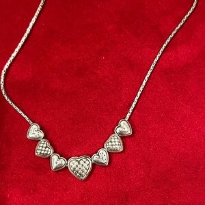 Brighton Enchanted Hearts slider necklace